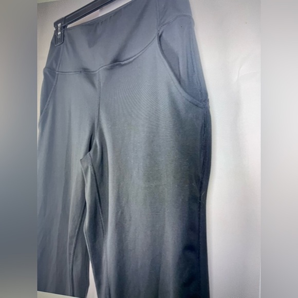 Lulucheri Womens Black High waist Joggers Leggings Yoga Running Size S pockets - Picture 3 of 8